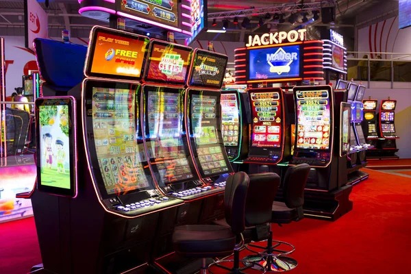 Baccarat table showing player and banker positions